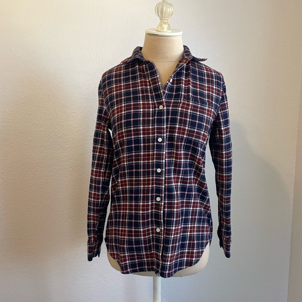 Banana Republic Plaid Flannel Shirt